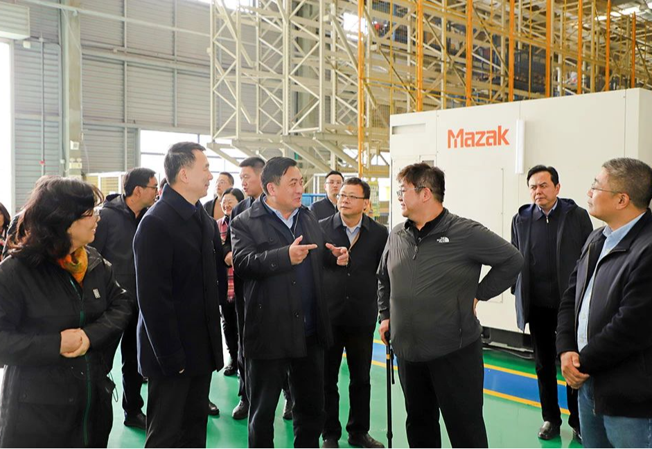 Delegation from the Standing Committee of Jinshan District People's Congress Visited Smart Factory of SRIBS.